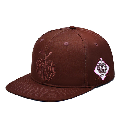 Embroidery Logo Custom Snapback Fitted Caps High Quality Closed Back Snapback Hats Para Homens