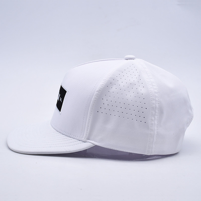 Atacado 5 Panel Flat Bill Snapback Chapé Custom Oem Logo Snapback Cap Para Homens