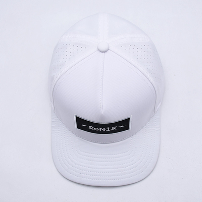 Atacado 5 Panel Flat Bill Snapback Chapé Custom Oem Logo Snapback Cap Para Homens