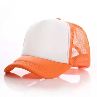 Chapéu de caminhoneiro de espuma personalizado com coroa de perfil chapéu de malha unisex de 5 painéis