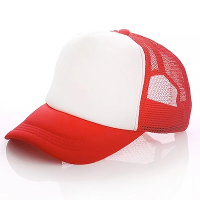 Chapéu de caminhoneiro de espuma personalizado com coroa de perfil chapéu de malha unisex de 5 painéis