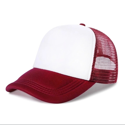 Chapéu de caminhão de espuma rede fresca leve todas as estações chapéu de verão casual chapéu desportivo