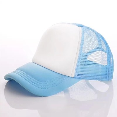 Chapéu de caminhão de espuma rede fresca leve todas as estações chapéu de verão casual chapéu desportivo