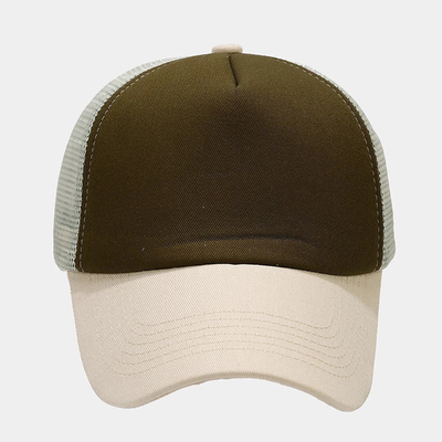 Oem Alta Qualidade Grátis Mesh Trucker Cap 5 Painel Plain Back Trucker Chapé Custom Gorras Chapéus de malha