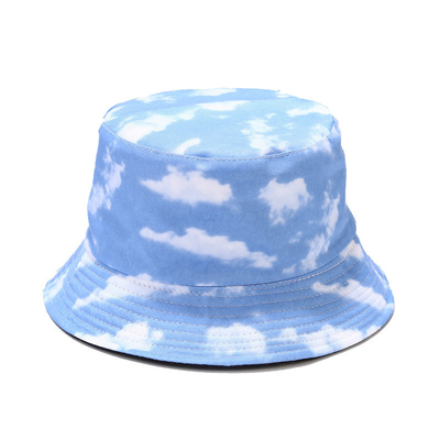 Oem 100% algodão chapéu de balde de praia de verão reversível chapéu de alta qualidade personalizado chapéus de pescador de dois lados