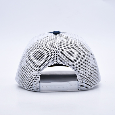BSCI OEM Logotipo personalizado bordado Richardson Trucker Hat Mesh Snap Back Gorras 6 Painel Trucker Cap