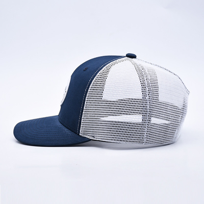 BSCI OEM Logotipo personalizado bordado Richardson Trucker Hat Mesh Snap Back Gorras 6 Painel Trucker Cap