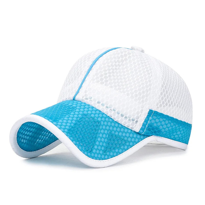 Chapéu de caminhoneiro simples e respirável, ajustável, rapazes e raparigas, rápido, seco, de malha, gorras, chapéus personalizados, chapéu de caminhoneiro