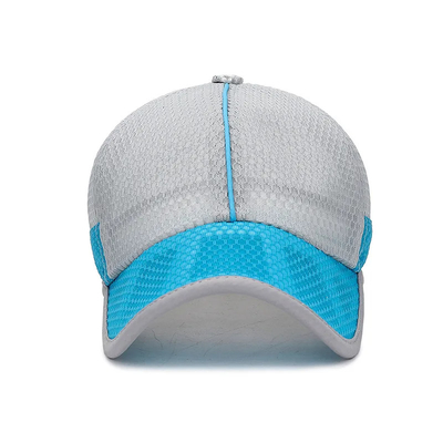 Chapéu de caminhoneiro simples e respirável, ajustável, rapazes e raparigas, rápido, seco, de malha, gorras, chapéus personalizados, chapéu de caminhoneiro