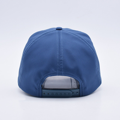 Gráfico Capuz de Basebol de Corda Azul Embroidery Personalizado Estruturado Logotipo 5 Painel Chapéus de Golf Gorras