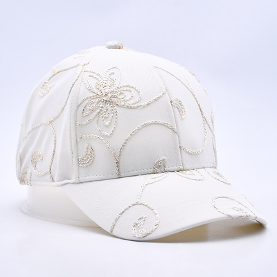 Moda Hip Hop Curva Brinco Esporte Brincos Brancos de Beisebol Grátis Chapéu de Beisebol Personalizado bordado