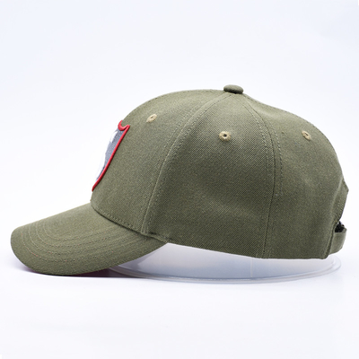 Custom Gorras Sports Supplier 6 Panel Green Baseball Cap Alta Qualidade 3d bordado Chapéu de Beisebol