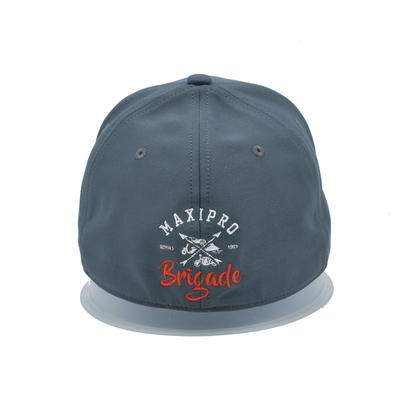 Oem Portagem 6 Painel Grays Elastic Baseball Caps Customizado Baseball Cap Fechado de Volta Fitted Gorras