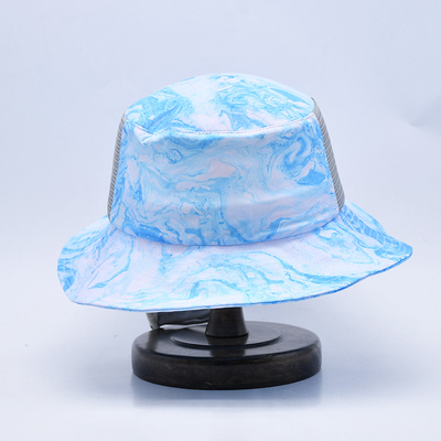 Chapéu de surf esportivo respirável Chapéu de balde de surf à prova d'água Chapéu de surf de pesca com cinto de queixo