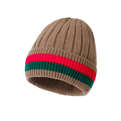Chapéu de boné bordado por encomenda Unisex de tricô chapéu quente de inverno para atividades ao ar livre