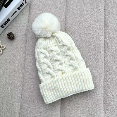 Impressão personalizada de bonés de inverno quente de pescador bonés de costelas de algodão de algodão