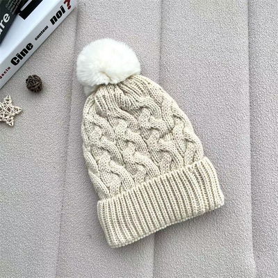 Impressão personalizada de bonés de inverno quente de pescador bonés de costelas de algodão de algodão