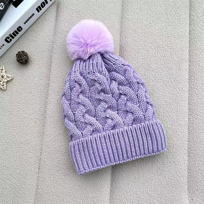 Impressão personalizada de bonés de inverno quente de pescador bonés de costelas de algodão de algodão