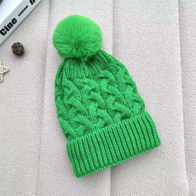 Impressão personalizada de bonés de inverno quente de pescador bonés de costelas de algodão de algodão