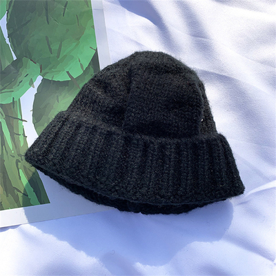 Chapéus de boné de malha de inverno chapéus suaves chapéus quentes Desporto ao ar livre estilo casual bonés personalizáveis