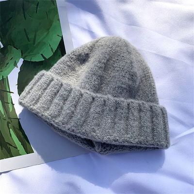 Chapéus de boné de malha de inverno chapéus suaves chapéus quentes Desporto ao ar livre estilo casual bonés personalizáveis