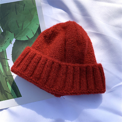 Chapéus de boné de malha de inverno chapéus suaves chapéus quentes Desporto ao ar livre estilo casual bonés personalizáveis