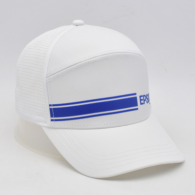 Sport Gorras Laser Cut Hole Baseball Cap Custom High Profile 6 Painel Chapéus de Baseball