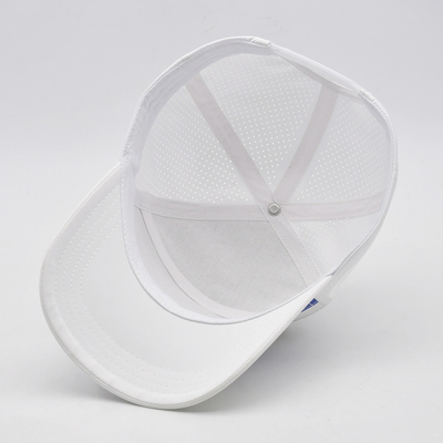 Sport Gorras Laser Cut Hole Baseball Cap Custom High Profile 6 Painel Chapéus de Baseball