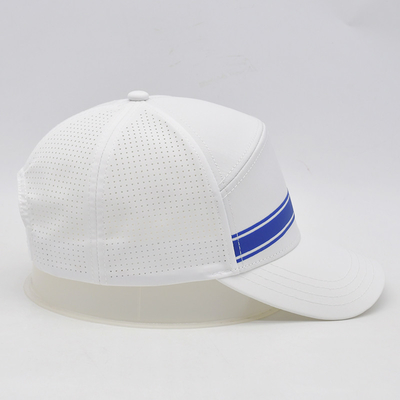 Sport Gorras Laser Cut Hole Baseball Cap Custom High Profile 6 Painel Chapéus de Baseball