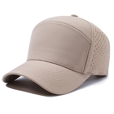 Logotipo personalizado Laser Cut Hole Baseball Cap Perforado Waterproof Sports Caps Hat