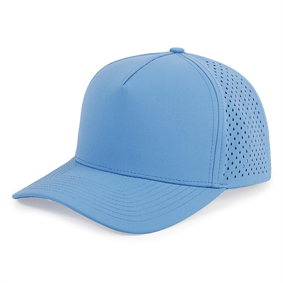Alta qualidade de malha de laser de borda curva Classic Sports Baseball Caps Custom Golf Gorras Crimson Red Baseball Hat