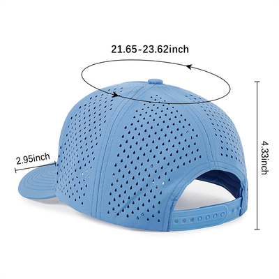 Alta qualidade de malha de laser de borda curva Classic Sports Baseball Caps Custom Golf Gorras Crimson Red Baseball Hat