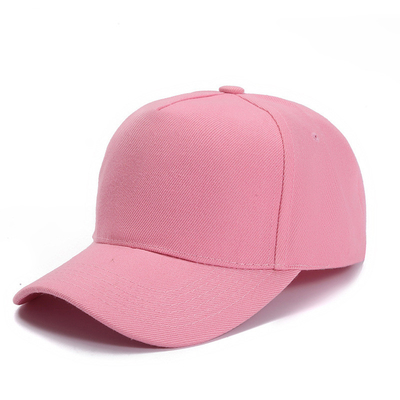 Custom Size 5 Panel Baseball Cap com cor personalizável e cor da coroa média linha de costura personalizável