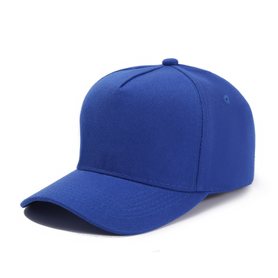 Custom Size 5 Panel Baseball Cap com cor personalizável e cor da coroa média linha de costura personalizável