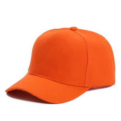 Custom Size 5 Panel Baseball Cap com cor personalizável e cor da coroa média linha de costura personalizável