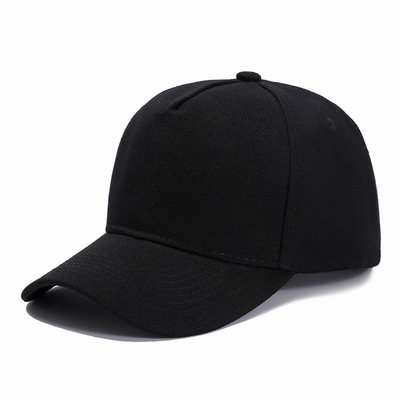 Cuidados de lavagem de mãos Structured 5 Panel Baseball Cap with Flat/Curve Peak Style Personalizável