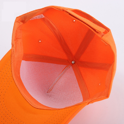Cuidados de lavagem de mãos Structured 5 Panel Baseball Cap with Flat/Curve Peak Style Personalizável