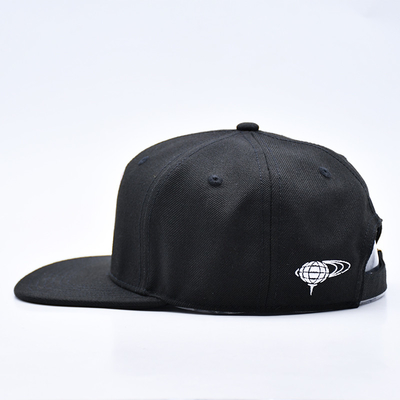 Chapéu Snapback de fecho de plástico O painel Snapback Cap