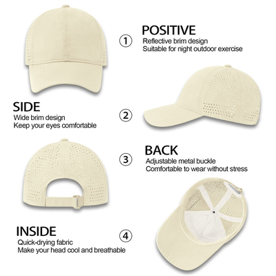 Homens Rapido Seco Respirável Sport Baseball Cap Custom Mesh Ajustável Chapéu simples Chapéu de caminhoneiro
