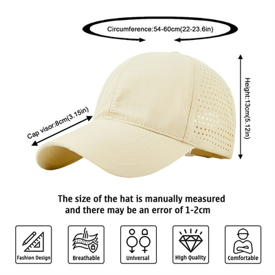 Homens Rapido Seco Respirável Sport Baseball Cap Custom Mesh Ajustável Chapéu simples Chapéu de caminhoneiro
