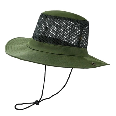 Camo exterior Camuflagem Chapéu de balde de pescador com logotipo personalizado Caça Caminhada Chapéu de balde