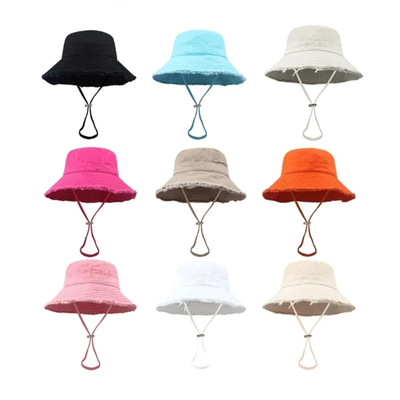 Chapéu de balde de algodão personalizado para estilo de moda unisex