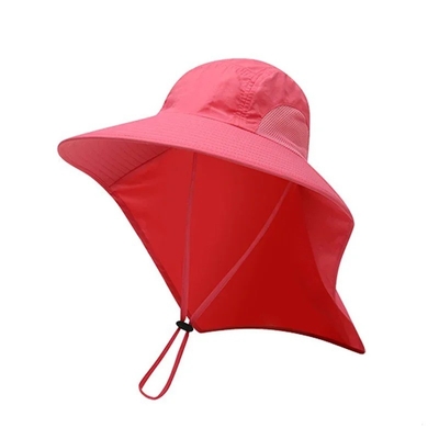 Sombrinha elegante de nylon chapéu de balde de pescador rápido UPF40 chapéu de pescador