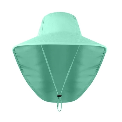 Sombrinha elegante de nylon chapéu de balde de pescador rápido UPF40 chapéu de pescador