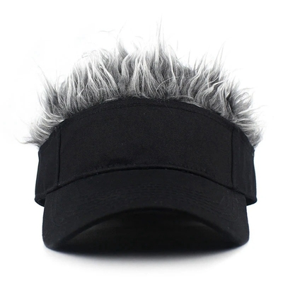 Chapéus de basebol quentes Moda Chapéu de peruca de pico Outono Inverno Casual Sports Chapéu de golfe masculino Desenho engraçado Chapéu Snapback para homens