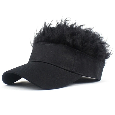 Chapéus de basebol quentes Moda Chapéu de peruca de pico Outono Inverno Casual Sports Chapéu de golfe masculino Desenho engraçado Chapéu Snapback para homens