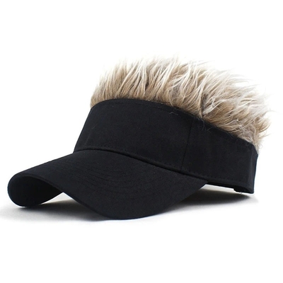 Chapéus de basebol quentes Moda Chapéu de peruca de pico Outono Inverno Casual Sports Chapéu de golfe masculino Desenho engraçado Chapéu Snapback para homens