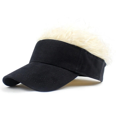 Chapéus de basebol quentes Moda Chapéu de peruca de pico Outono Inverno Casual Sports Chapéu de golfe masculino Desenho engraçado Chapéu Snapback para homens