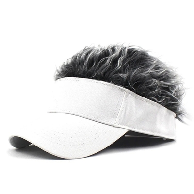 Chapéus de basebol quentes Moda Chapéu de peruca de pico Outono Inverno Casual Sports Chapéu de golfe masculino Desenho engraçado Chapéu Snapback para homens