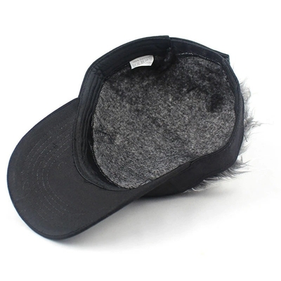 Chapéus de basebol quentes Moda Chapéu de peruca de pico Outono Inverno Casual Sports Chapéu de golfe masculino Desenho engraçado Chapéu Snapback para homens